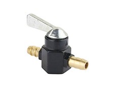 Benzinhahn Kraftstoff Hahn manuell 8mm - universal f. Moped, Roller, Quad, Mofas