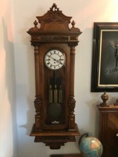 Wiener Uhr Gustav Becker 3 Gewichte