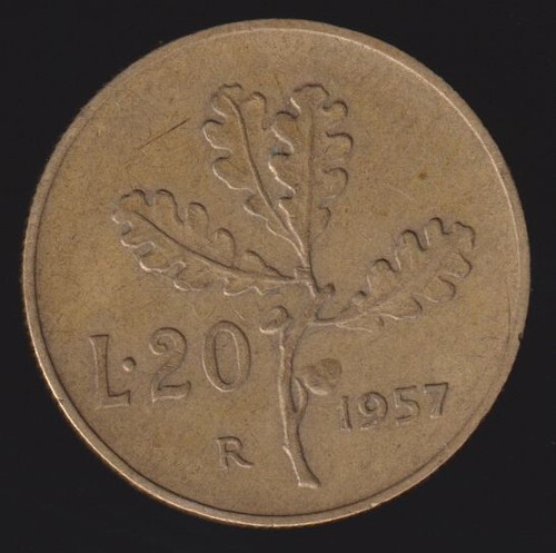 Lire italien 1957 - italien, giuseppe