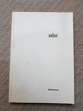 BRAUN Multipress 1960 60er alt