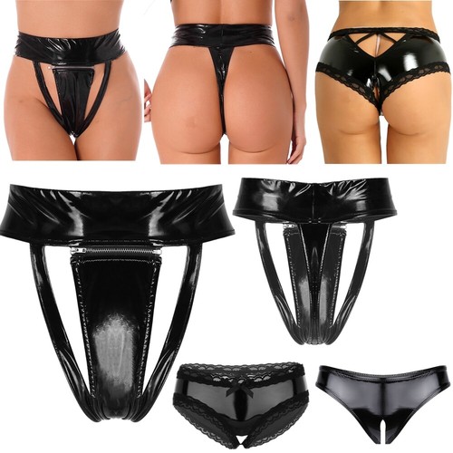 Damen glanz slip panty - damen,