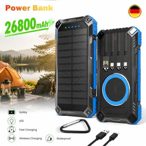 Solar powerbank wireless - powerbank,
