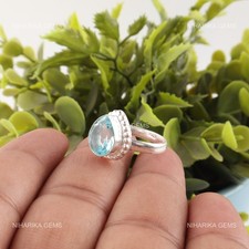 925 Sterlingsilber Himmelblau