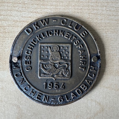 Alte plakette auto oldtimer - alte,