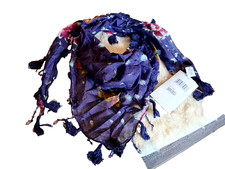 Schal Tuch Dreieck Mit Perlen 