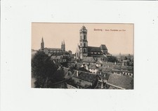 Bamberg, Obere Pfarrkirche und Dom, gel. AK v.  1925