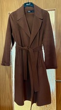 ZARA DAMEN LANGER Wollmantel