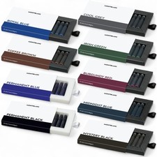 MONT BLANC 8x Tintenpatronen viele Farben blau grün braun schwarz grau (Auswahl)