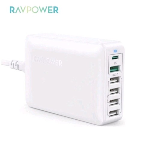 Ravpower 60w port desktop - 60w,