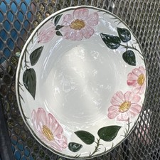 595/ 6 Stück Villeroy & Boch Wildrose: Suppenteller  tiefe Teller 20cm