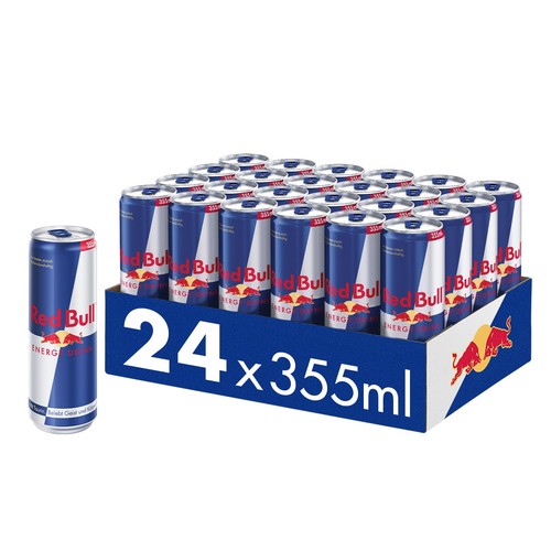 Red bull energy drink - red,