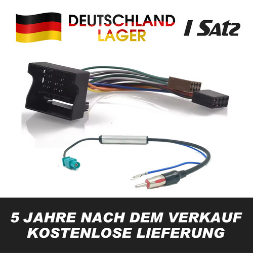 Auto radio adapter - radio, kabel