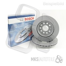 2x BOSCH Bremsscheiben