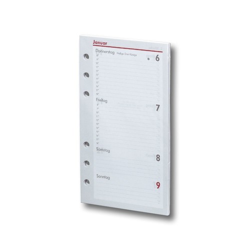 Kalender einlagen bsb - a6,