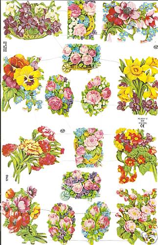 Bogen glanzbilder blumen mlp - 1,