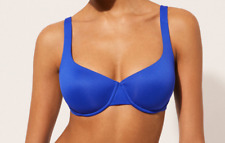 Calzedonia Balconette Indonesia Bikini Oberteil Top Blau Gr. 90B/85C/80D