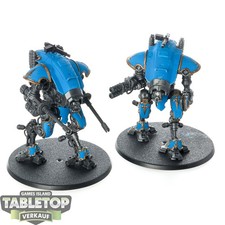 Imperial Knights - 2 x Armiger - teilweise bemalt