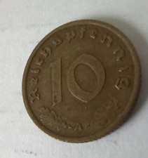 Deutsches Reich 10 Reichspfennig 1939 A