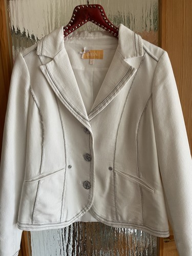 Biba blazer weiß mit - gr.42,