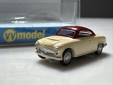 Spur TT 1:120 vvmodel AWZ P70 Coupé elfenbein/rot Kleinserie TOP&OVP NEU RAR