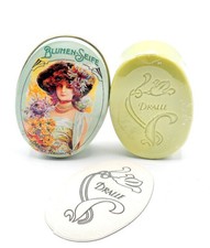 Blumen-Seife in Blechdose DRALLE'S Nostalgische Feinseife Dralle Hamburg SOPA