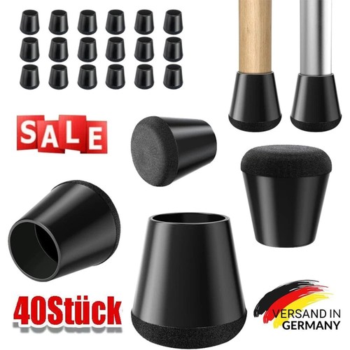 40x fußkappen mit filz - mit,