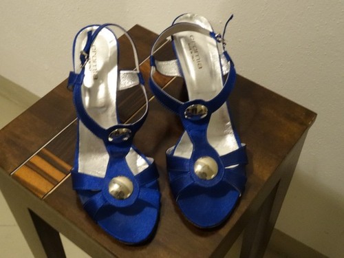 Damenschuh cromia blau - damenschuh,