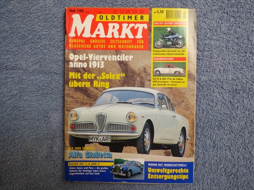 Oldtimer markt 1995 alfa - oldtimer,