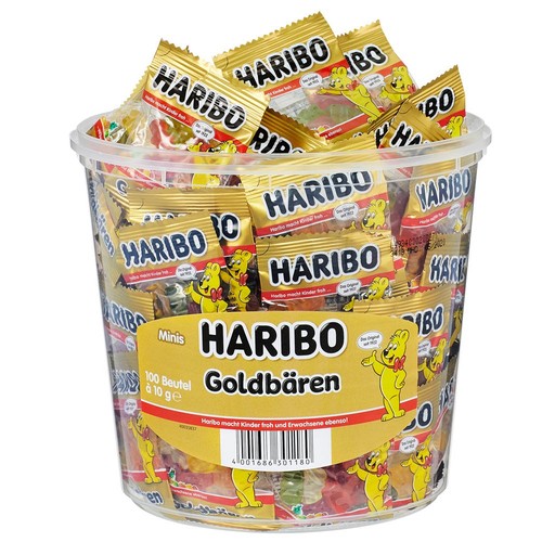 Haribo goldbären minibeutel - goldbären,