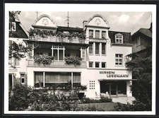 Bad Salzuflen, Kurheim Lessmann im Rosengarten, Ansichtskarte 