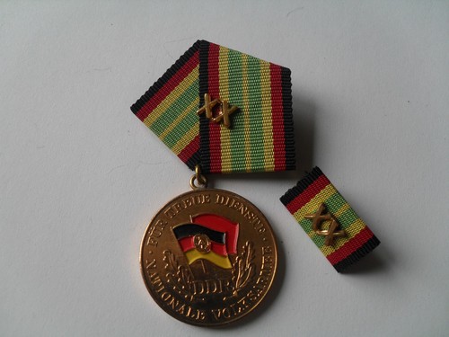 Ddr medaille für - ",