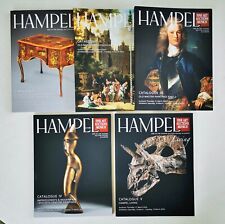 5 Kataloge von HAMPEL März 2024, Gemälde, Möbel, Uhren, Impressionisten, Saurier