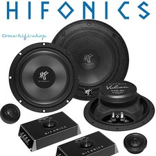 Hifonics Vulcan VX6.2C 200 Watt 16,5cm 2-Wege System Auto Lautsprecher Set 165mm