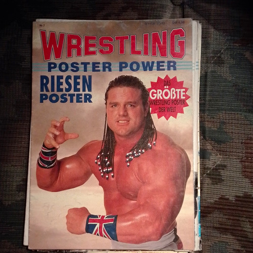 Wrestling poster power - poster,