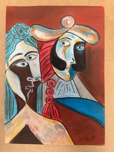 Pablo picasso zeichnung auf - zeichnung,