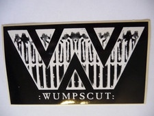 Wumpscut logo aufkleber - -,