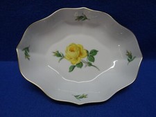 Meissen Porzellan gelbe Rose