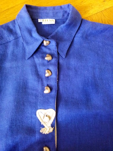 Trachtenbluse 42 44 von - trachtenbluse, gr.