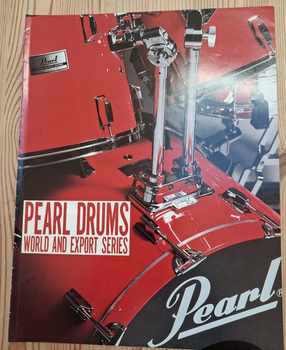 Vintage pearl drums world - world, and