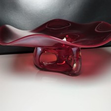 Obstschale Vintage Rot