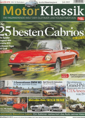 Motor klassik 2015 - klassik, 07/2015
