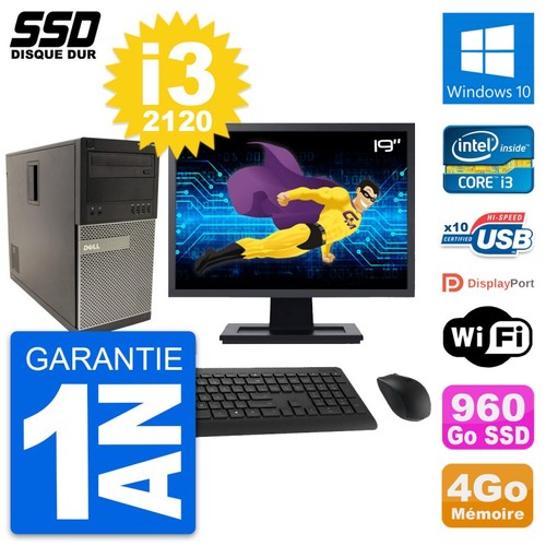 Tower dell 790 i3 2120 - dell,