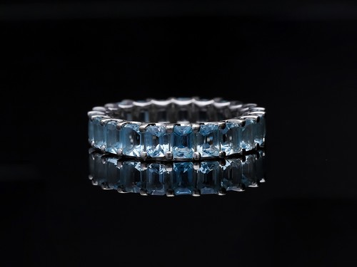 Memory ring aquamarine - ring, 4,00