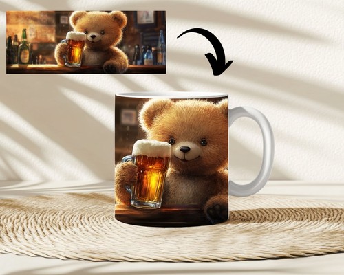 Kaffeetasse teddybär trinkt - teddybär,