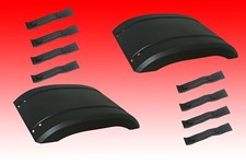 2x Kotflügel inkl. Spanngummi passend für Mercedes Benz Actros MP4 MP5