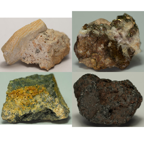 Konvolut mineralien - konvolut,