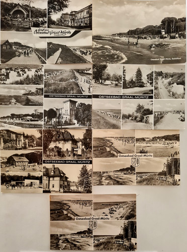 Ddr postkarten lot - 7, x