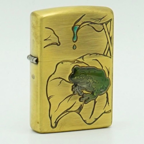 Zippo ölfeuerzeug frosch - zippo,