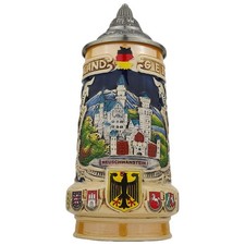 Bierkrug mit Deckel 0,7L -