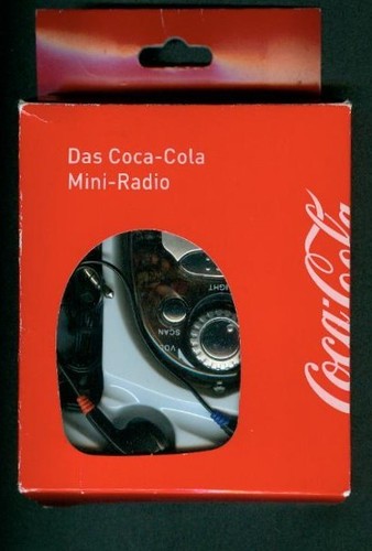 Coca cola mini radio - -,